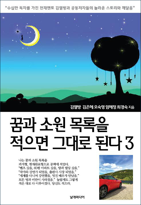꿈과 소원 목록을 적으면 그대로 된다 3 책 표지
